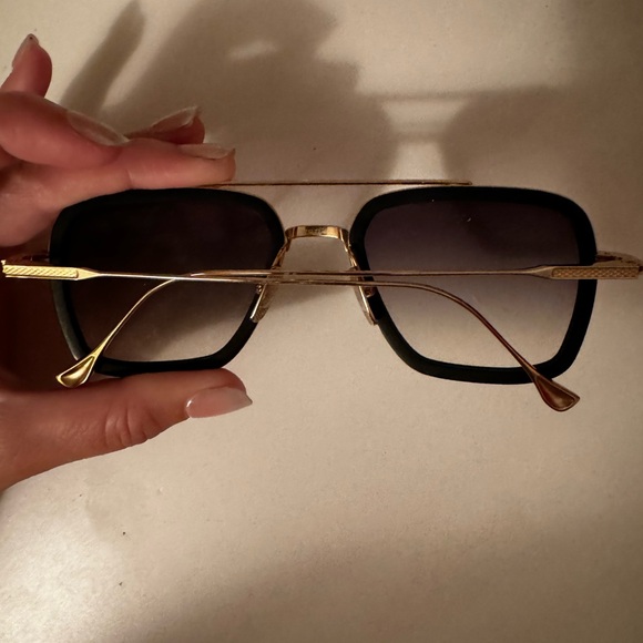 DITA Black and Gold Sunglasses - Picture 2 of 5